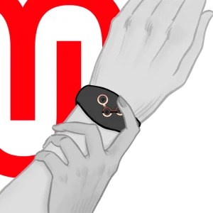 WATCHME - JUHTMETA TEHNOLOOGIA KELL JET BLACK JA VASE